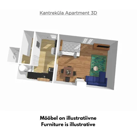 Kantrekuela - Lemmikloomasobralik Ja Kodune Apartament Viljandi (Viljandimaa)
